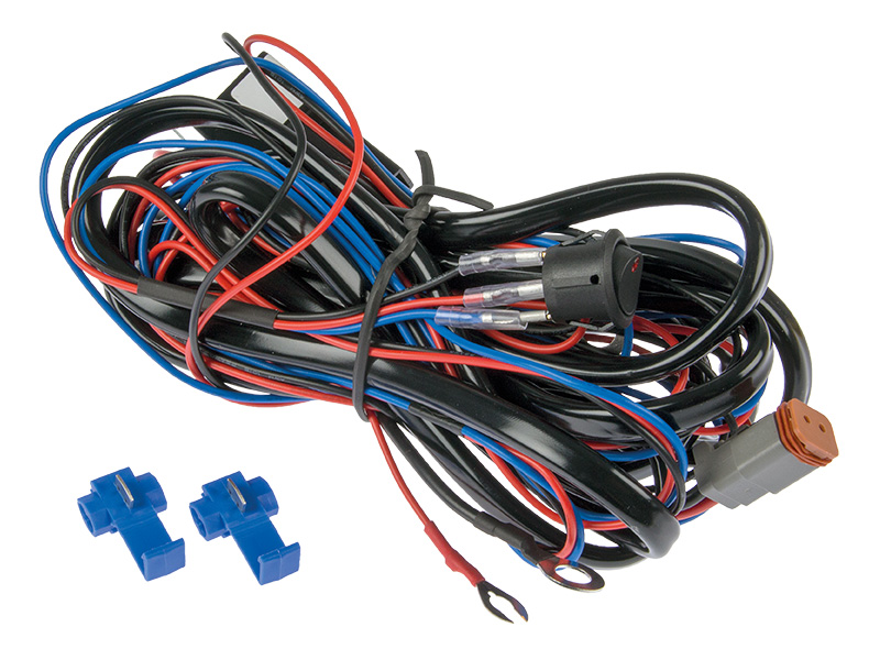 Lisatulede juhtmekomplekt 12V (2* DT)