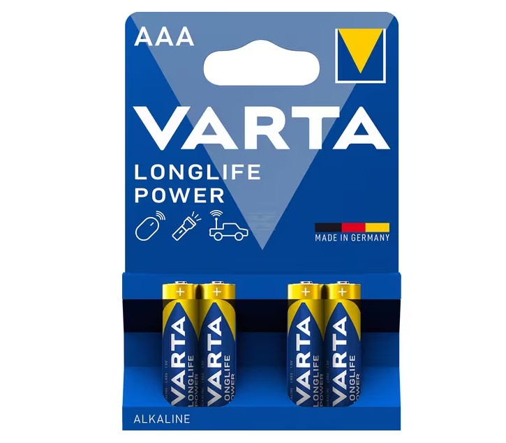 Patarei AAA 4tk VARTA