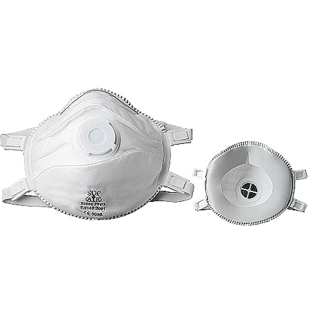 Respiraator klapiga FFP3