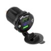 Laadija voltmeetriga 2xUSB 3A 12-24V