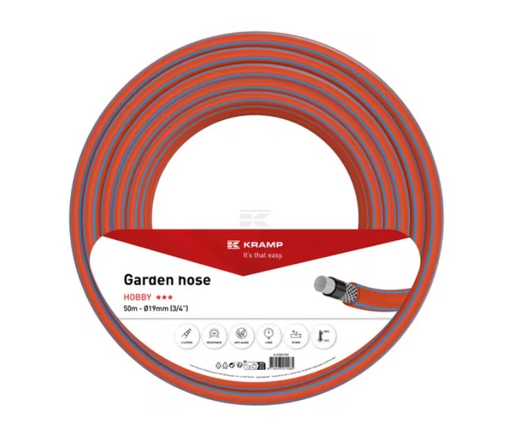 Kastmisvoolik 3/4" 50m KRAMP