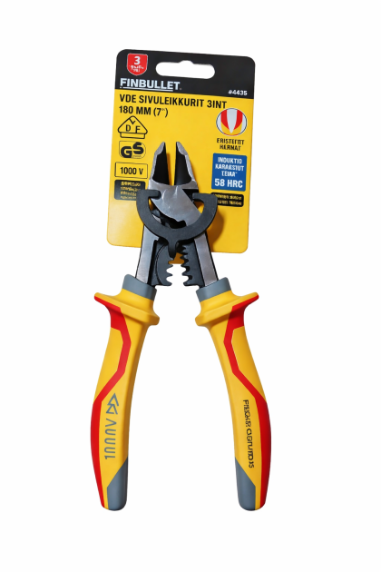 Lõiketangid 3-IN-1 180mm 1000V FINBULLET