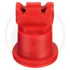 AI/Turbo Twinjet punane 110° TEEJET