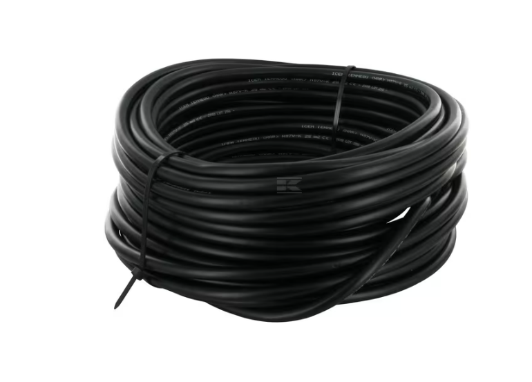 Kaabel must 16mm²