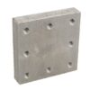 Plaat 145x145mm 8xM20 00.645.01.0 SCHARMÜLLER