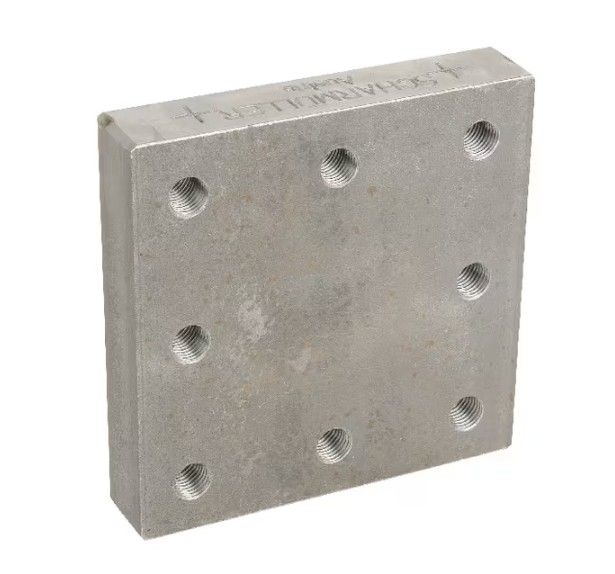Plaat 145x145mm 8xM20 00.645.01.0 SCHARMÜLLER