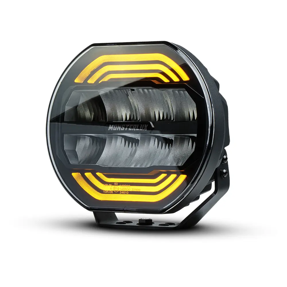 Lisatuli LED 9-32V 9" 104W 6511lm VORTEX 9 MONSTERLUX