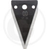 Vikati tera sile 106x58x2,7; ava 6,5/10mm Ziegler 029606, 801A10