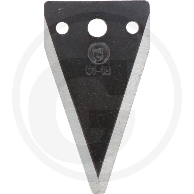 Vikati tera sile 106x58x2,7; ava 6,5/10mm Ziegler 029606, 801A10