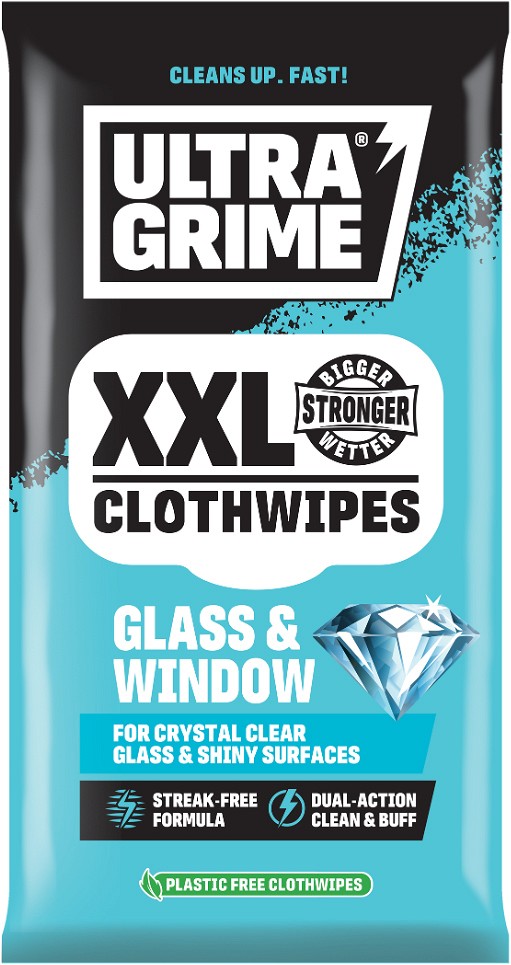 Klaasipuhastuslapid 20tk ULTRA GRIME