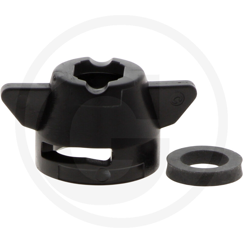 Pihusti kübar Hardi Injet (must)