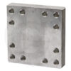 Keevitatav plaat 160x160mm 00.645.13.0 SCHARMÜLLER