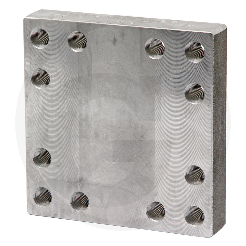 Keevitatav plaat 160x160mm 00.645.13.0 SCHARMÜLLER