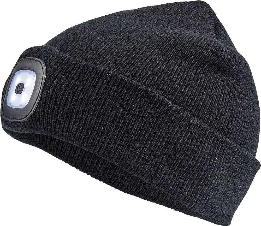 Cerva Deel Led müts laetav must