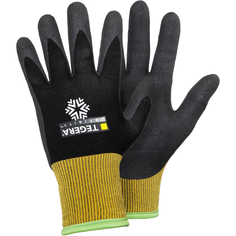 Talvekindad nitriil/PU kattega TEGERA nr 10