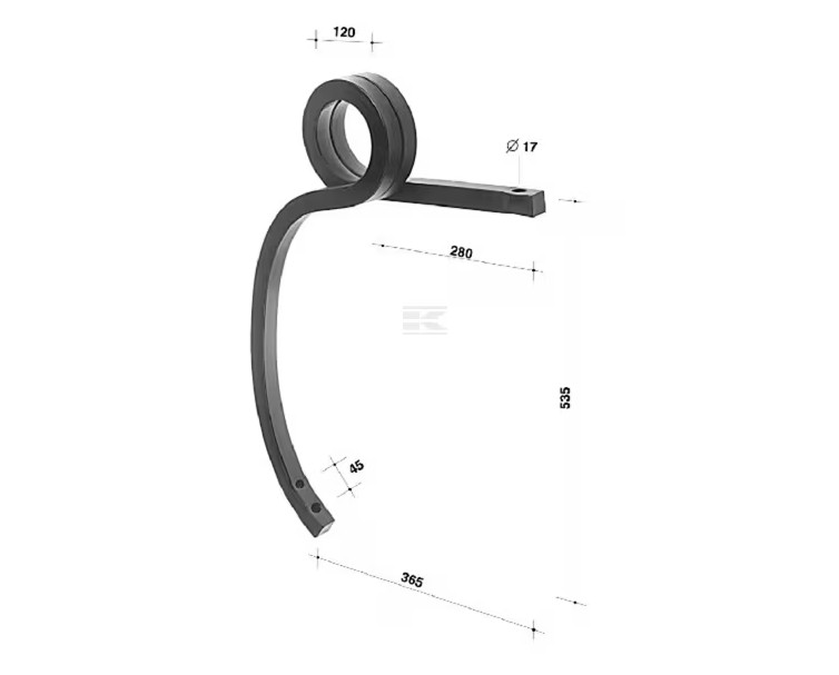Vedrupii 30x30x535 LH