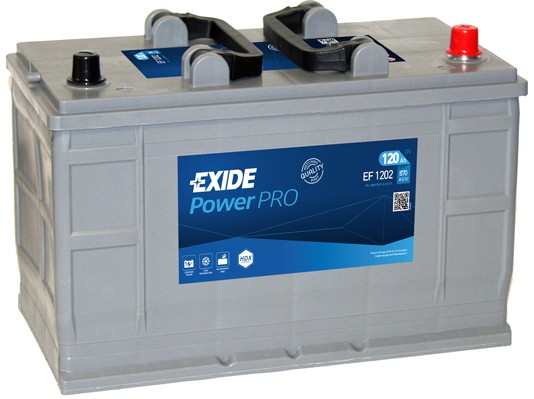 Aku 120Ah 870A JD F074889, NH 48063979 EXIDE