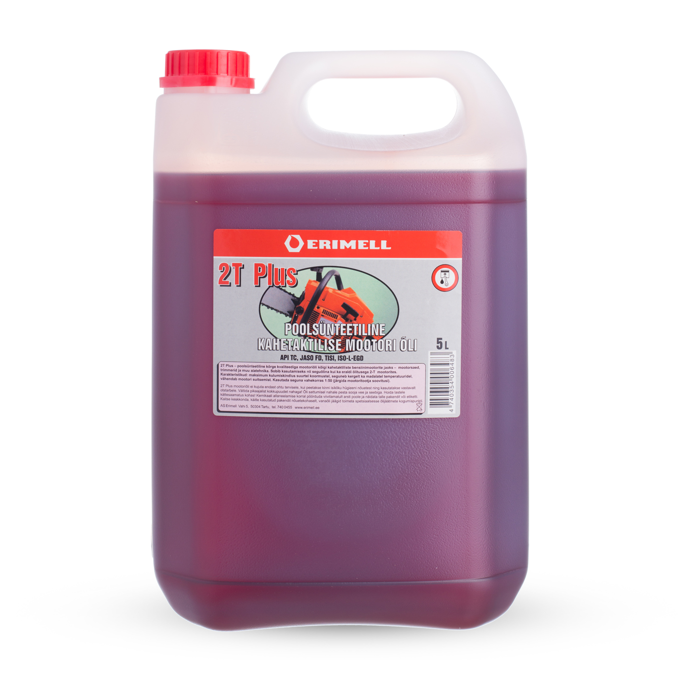 Kahetaktilise mootoriõli SUPER 2-T 5L