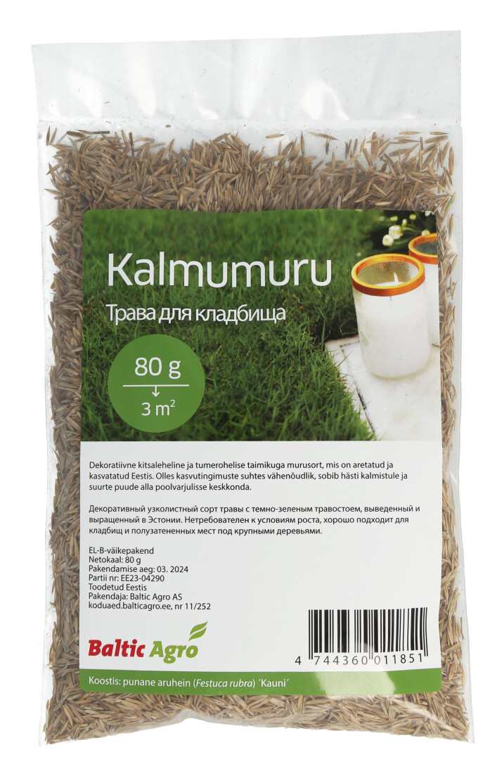 Kalmumuru 80g (3 m2) BALTIC AGRO