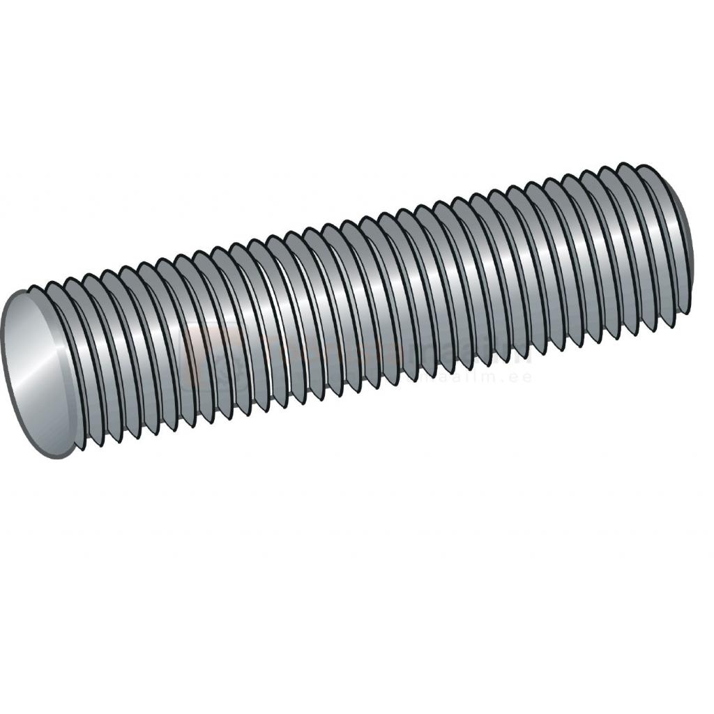 Keermelatt M10x1,5 1m 8,8