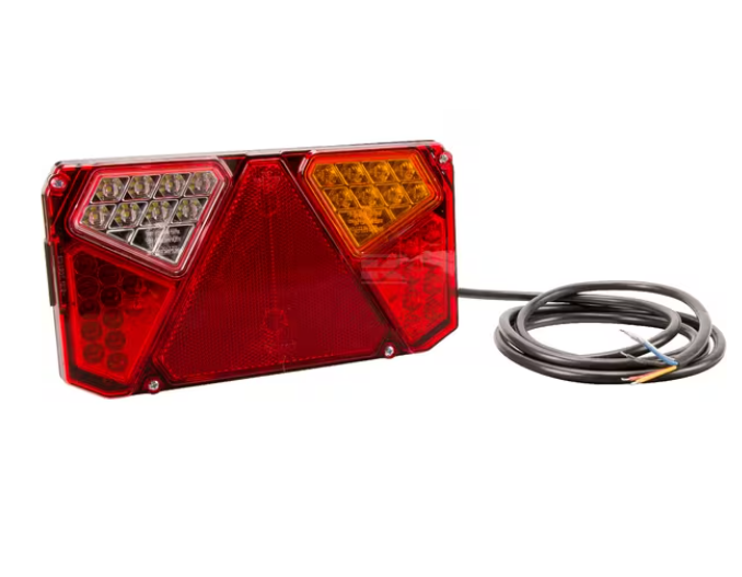 Tagatuli LED P. 12-24V 242x134mm KRAMP
