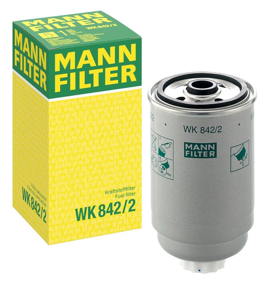 Kütusefilter WK842/2 Case/NH, Fendt, MF,Valtra MANN