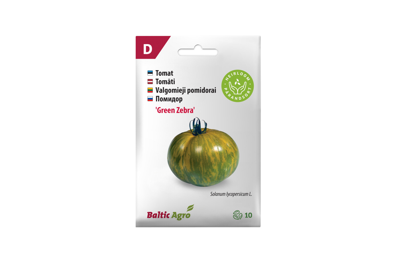 Tomat ‘Green Zebra’ - Sike Agri